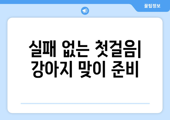 반려견의 효과적인 배변 훈련 방법